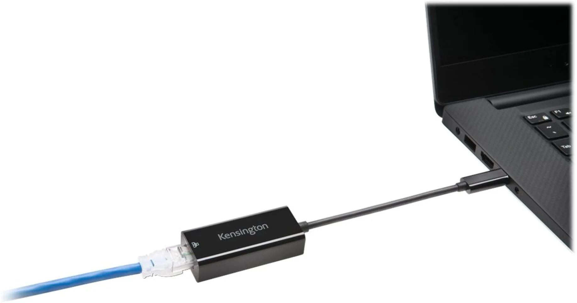Imagen 0 de Adaptador USB-C A Red Gigabit Ethernet 10/100/1000 BASE-T Color Negro (Reacondicionado)