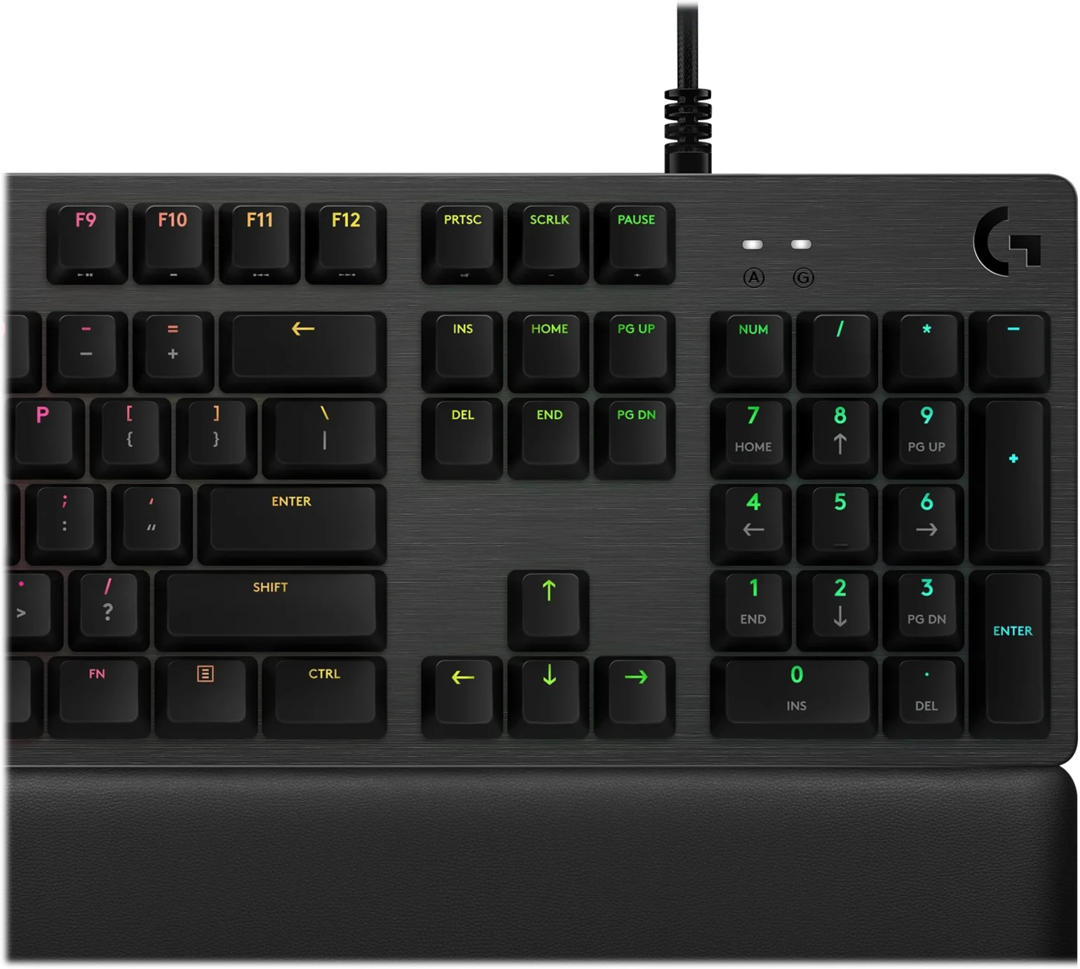 Imagen 24 de Teclado Gamer Alámbrico Logitech G513 RGB GX Brown Carbon Mecánico Español 