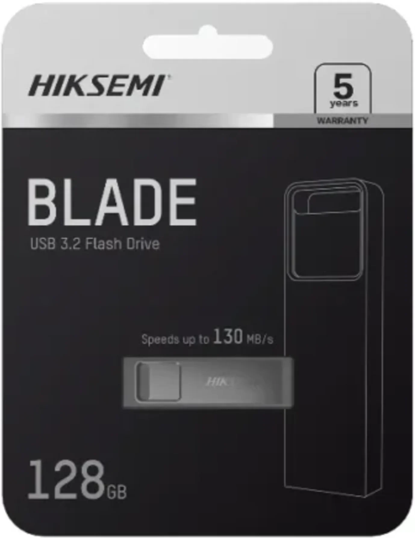 Imagen 1 de PENDRIVE 128GB USB 3.2 BLADE HIKSEMI