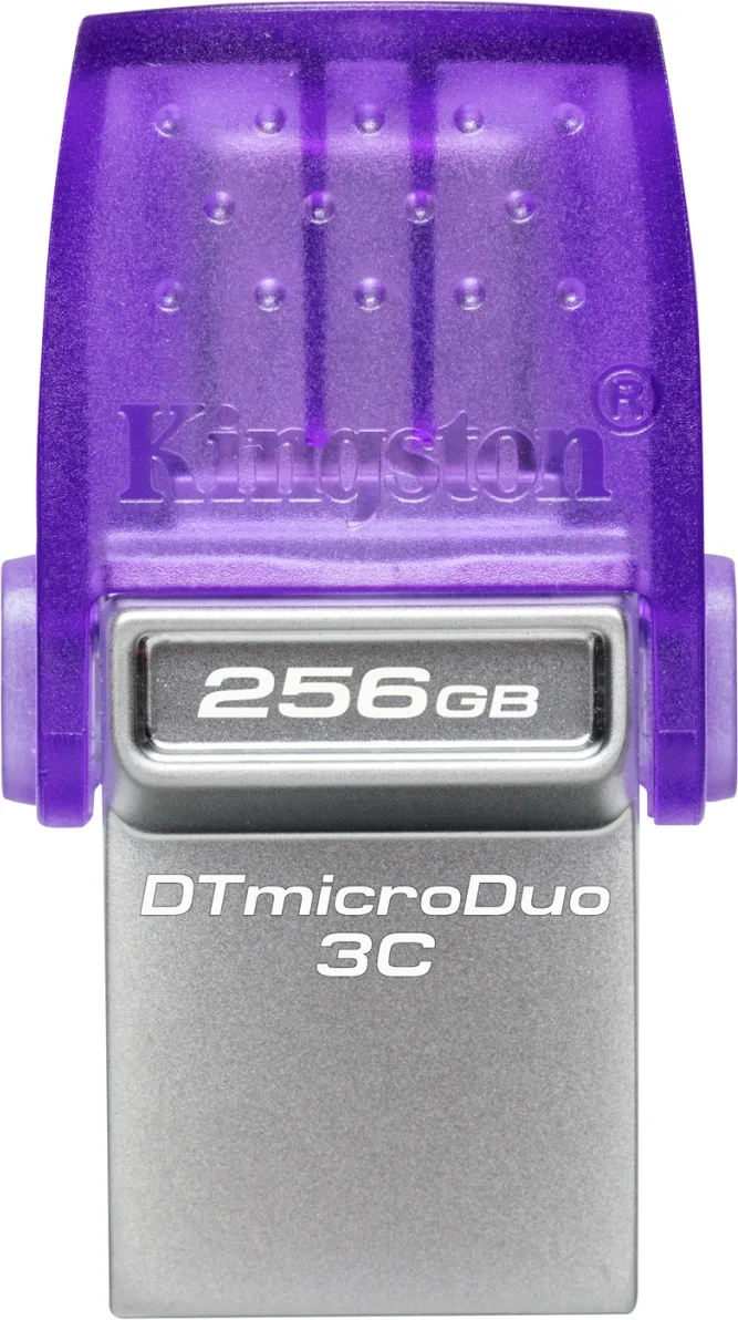 Imagen 2 de Pendrive 256GB Kingston DataTraveler microDuo 3C dual USB-A/USB-C Lec200MB/s