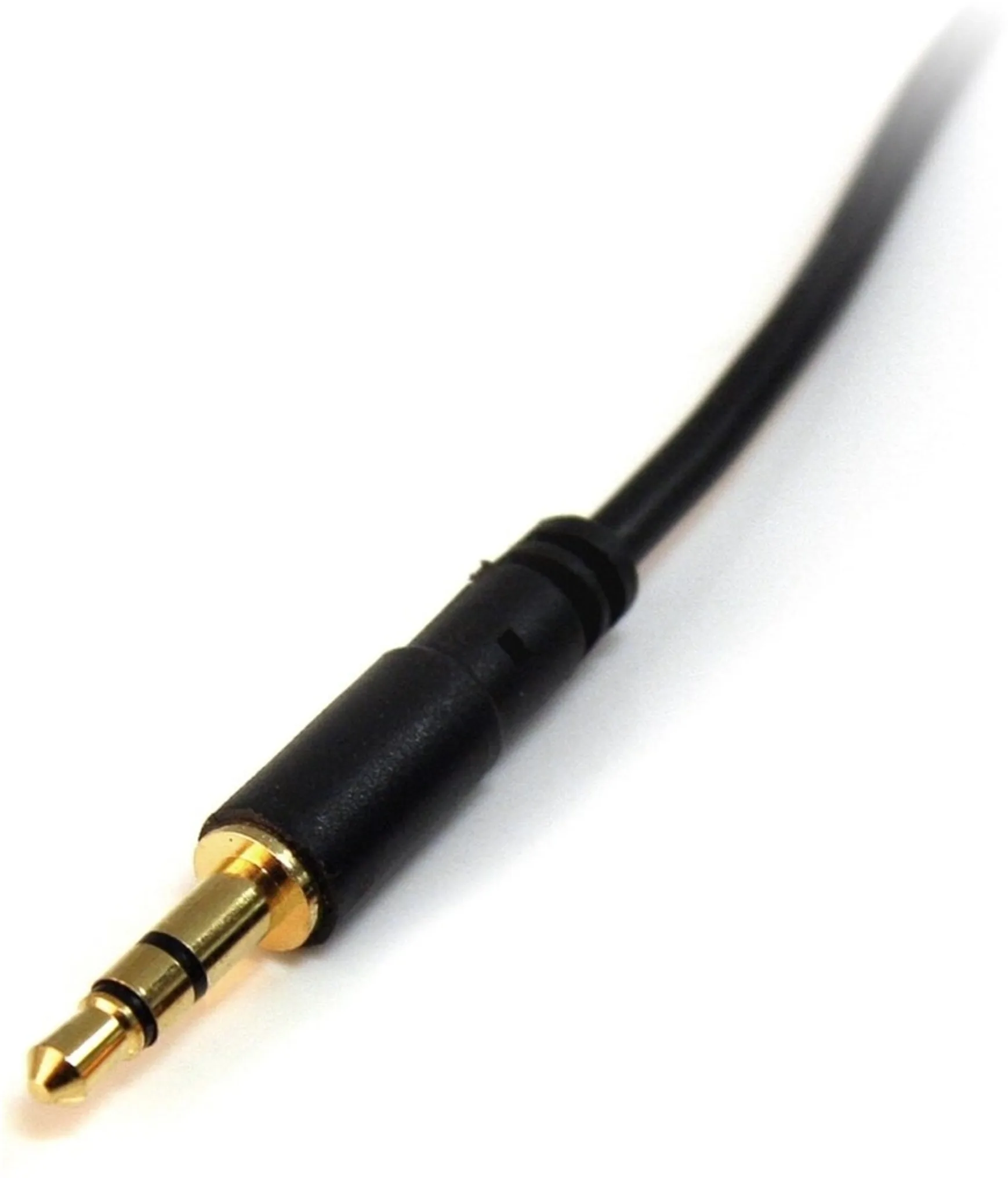 Imagen 1 de Cable de Audio Stereo Jack 3.5mm M/M Largo 91cm Baño Oro - StarTech