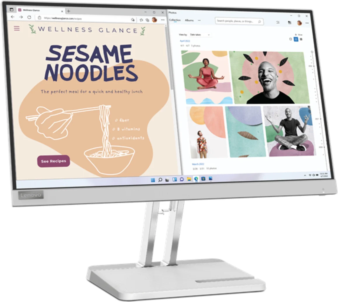 Imagen 1 de Monitor Lenovo L22E-40 21.45" FHD 1920*1080 VA HDMI VGA 4ms 75Hz AMD FreeSync