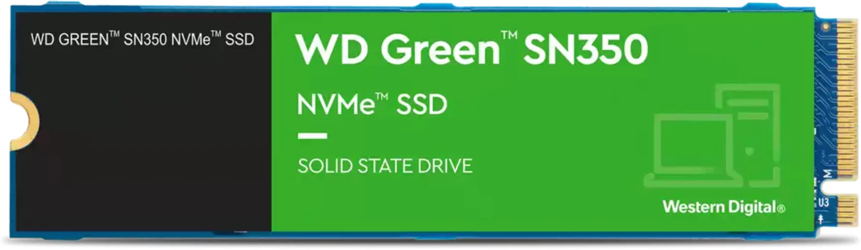Imagen 3 de Unidad SSD Western Digital Green SN350 250GB M.2 22*80 PCIe3x4 L2400MB/s E1500MB