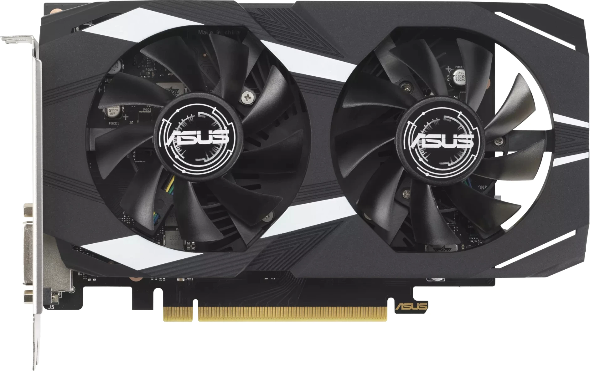 Imagen 0 de Tarjeta de Video Asus DUAL-RTX3050-O6G 6GB GDDR6 PCIe 4.0 DP DVI-D HDMI ATX