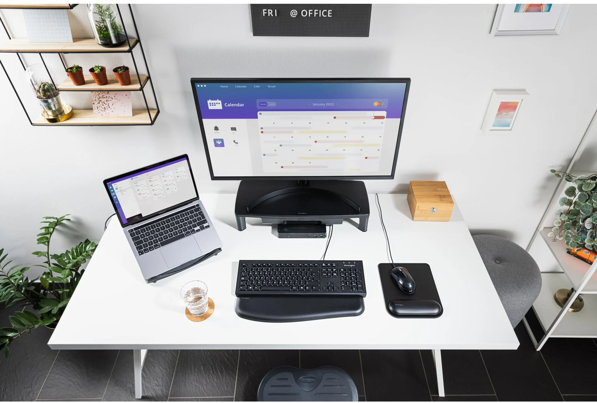 Imagen 4 de Teclado Alámbrico Kensington KB100 EQ, Español Tamaño completo Res.Derrame Negro