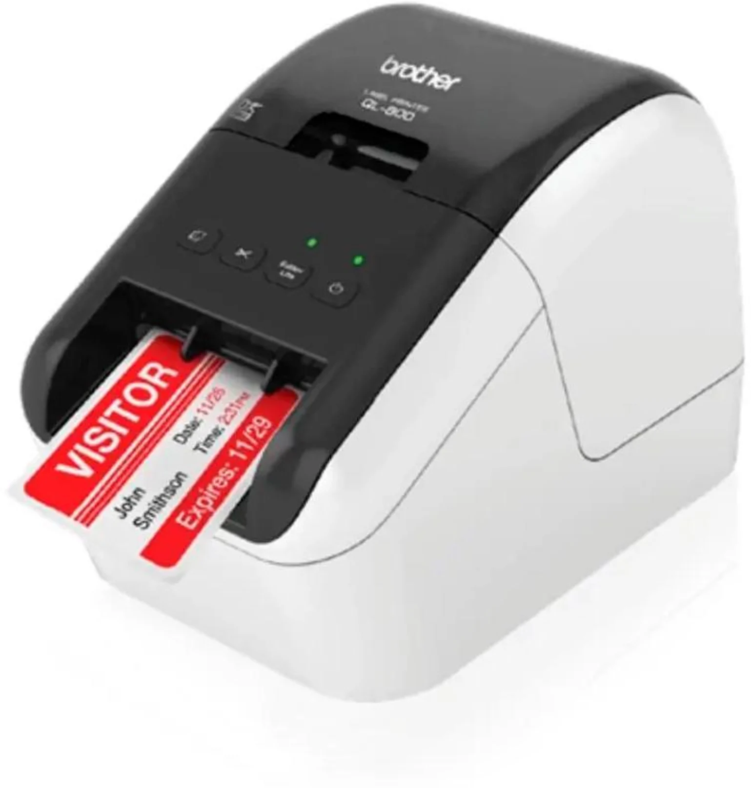 Imagen 2 de Impresora de Etiquetas Profesional Termica Brother QL-800 300x600dpi USB