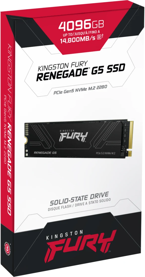 Imagen 3 de Unidad SSD Kingston FURY 4TB M.2 22*80 PCIe 5.0 Lec14800MB/s Esc14000MB/s