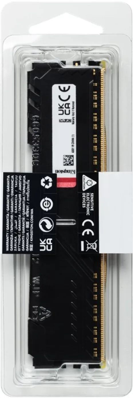 Imagen 11 de Memoria RAM 16GB DDR4 3200MHz DIMM CL16 Non-ECC 1.35V 288p Kingston Fury Beast