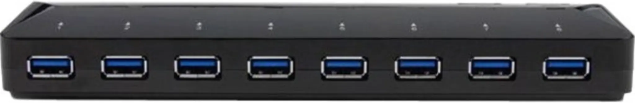 Imagen 1 de HUB Concentrador StarTech ST103008U2C, 10 Puertos USB3.0 y 2 prts 1.5A Negro