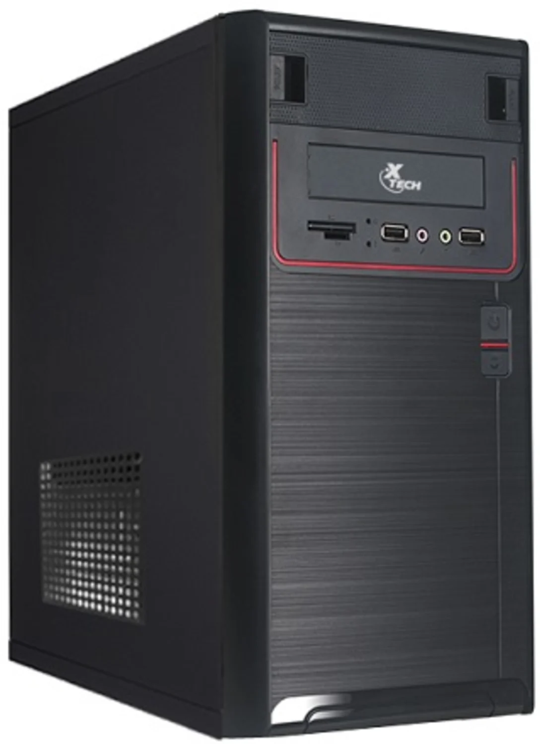 Imagen 0 de Gabinete XTech XTQ-100 Micro ATX Puerto USB 2.0 Audio/mic Fuente 600W Color Negr