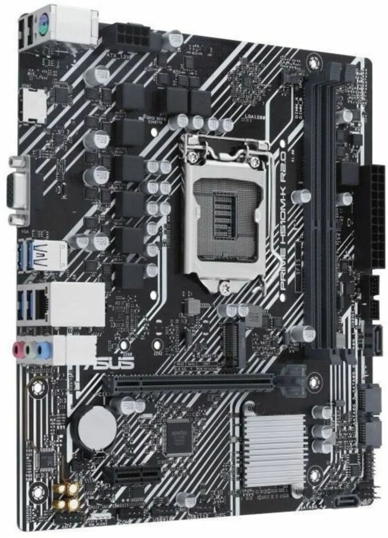 Imagen 3 de Tarjeta Madre Asus PRIME-H510M-K R2.0 LGA1200 11°G 2*DDR4 M.2 USB3.2 HDMI VGA