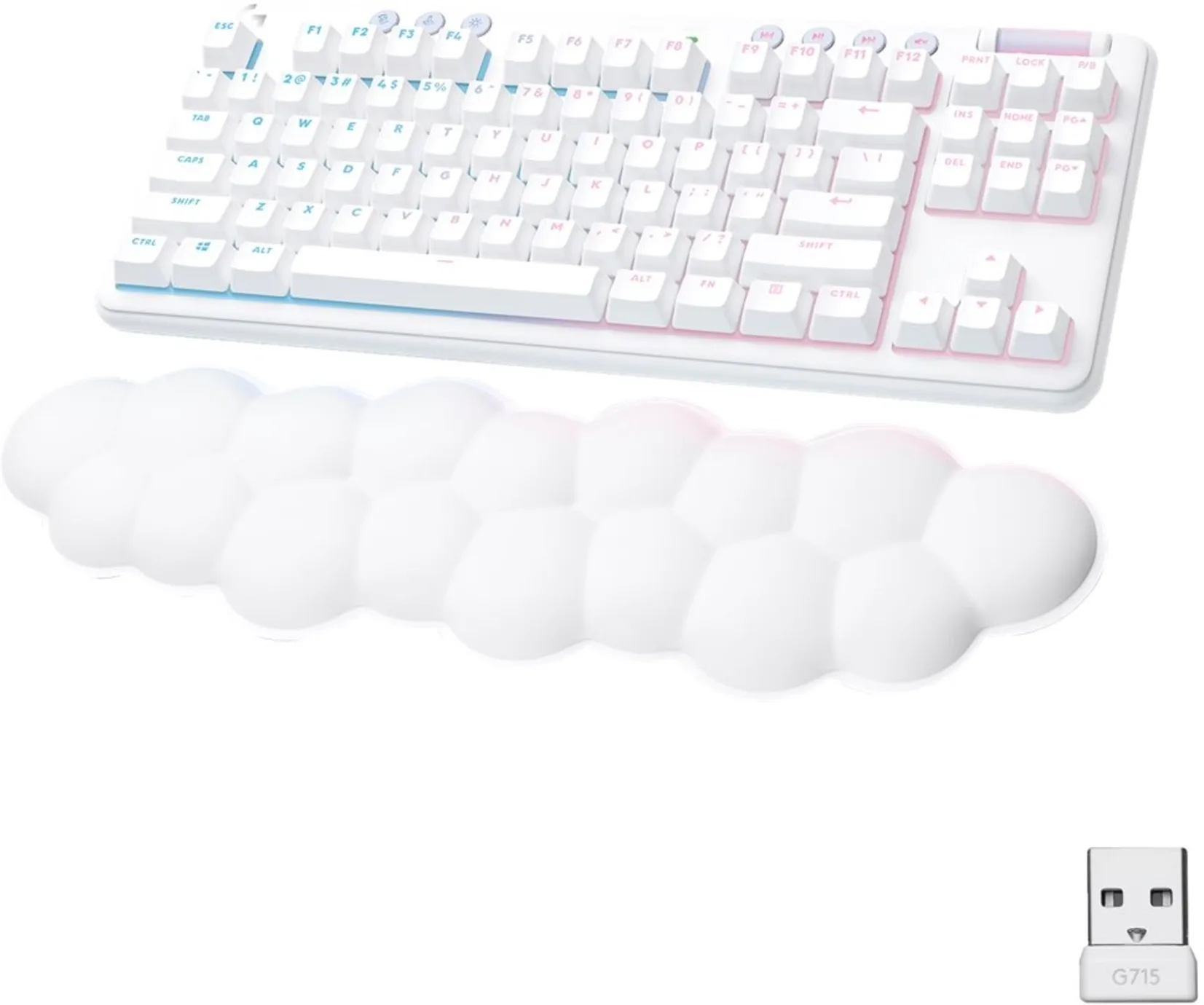 Imagen 0 de Logitech G715 Wireless Gaming Keyboard And Wrist Pad