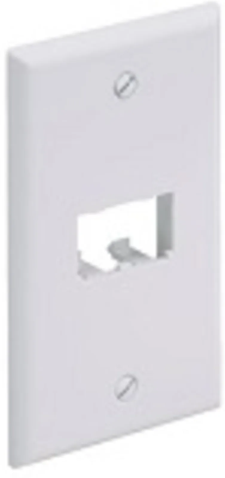 Imagen 1 de Faceplate 2 posiciones Blanco Bajo Perfil Un. Panduit
