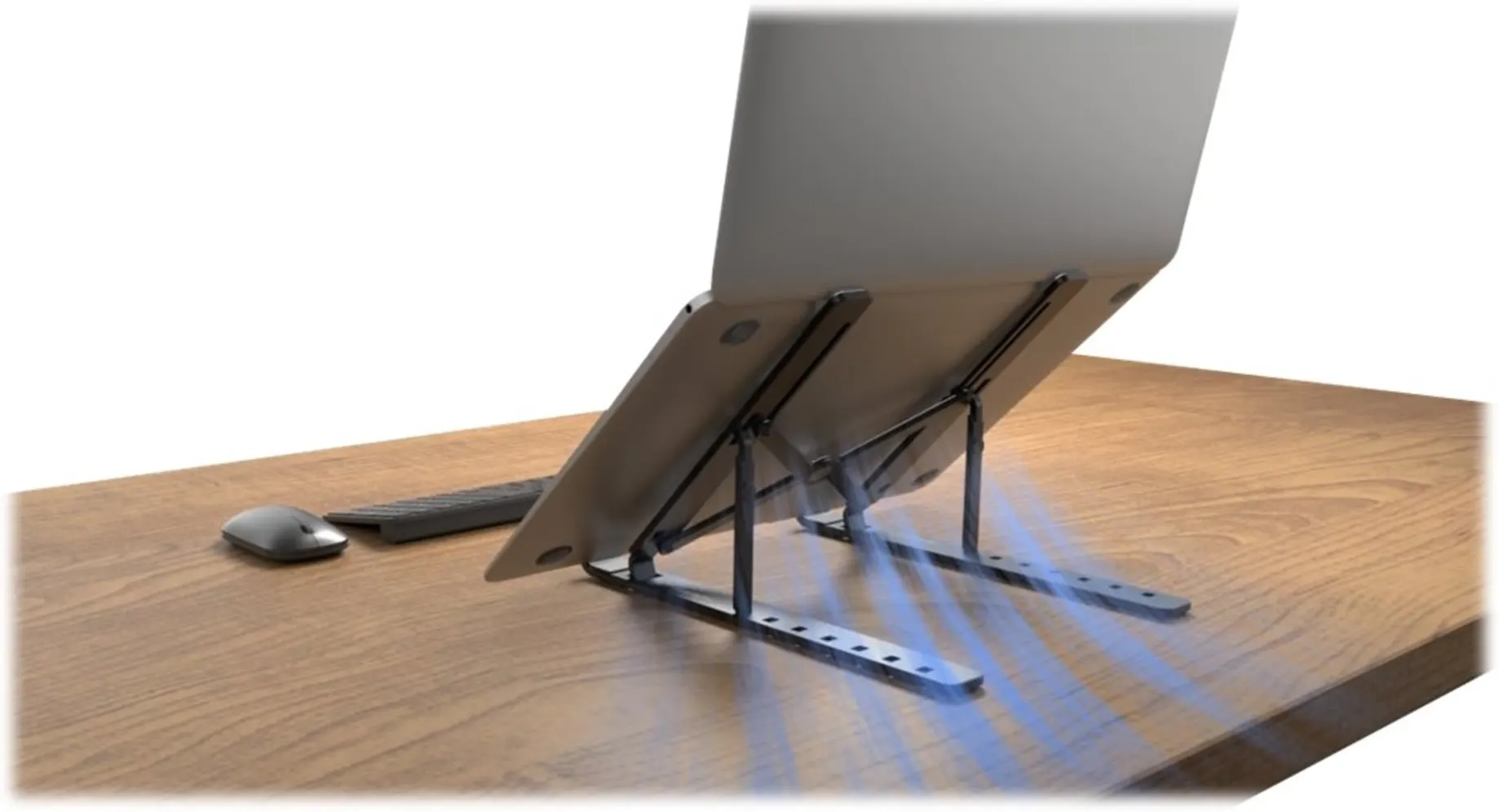 Imagen 11 de Soporte para Notebook Kensington K50406WW, Aluminio Plegable Color Negro