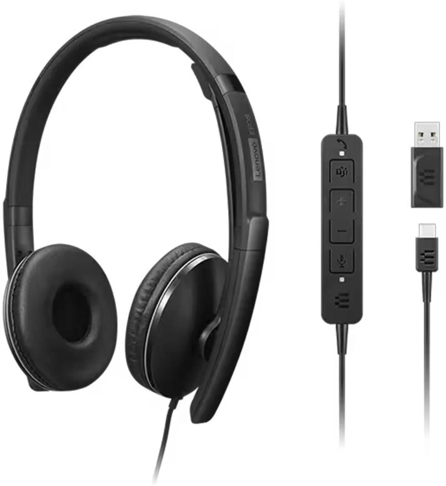 Imagen 0 de Audífonos Alámbricos Lenovo Wired ANC Headset Gen2 Teams c/Mic USB-C 