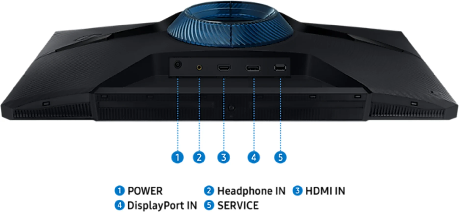 Imagen 6 de Monitor Gamer Samsung G30D Odyssey G3 24" VA FHD 1920*1080 DP HDMI 180Hz 1ms