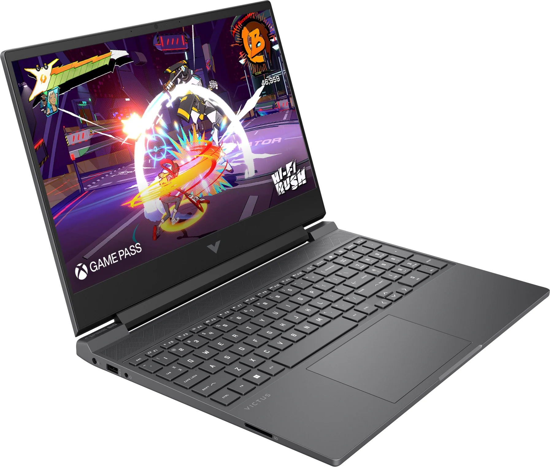Imagen 1 de Notebook Gamer HP Victus i5-13420H RAM 24GB SSD 2TB 15.6 RTX4050 6GB W11H