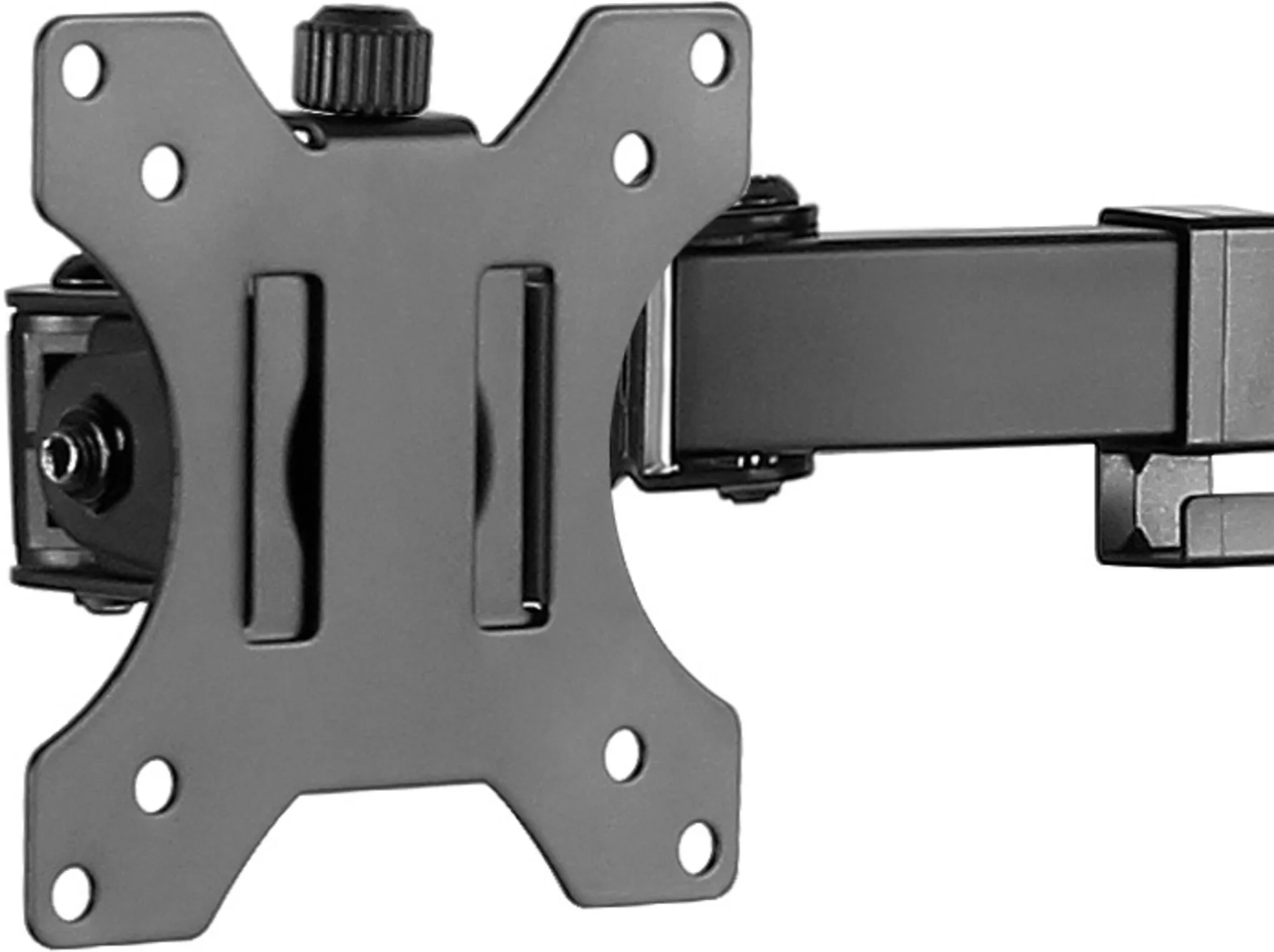 Imagen 1 de Soporte de Escritorio 2 Brazos para Monitor 13" a 32" Giro 180° Rot 360° - KLIPX