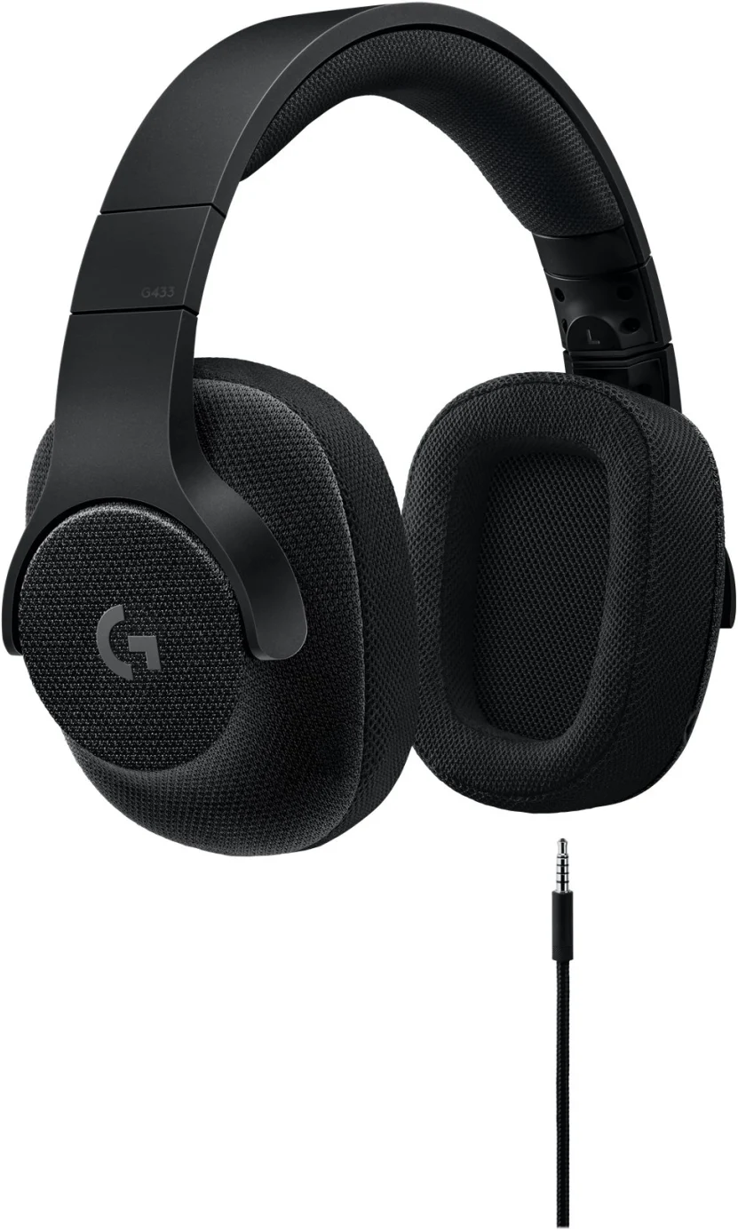Imagen 8 de Audífonos Gamer Logitech G433 7.1 Wired, Micrófono Sorround Headset Black