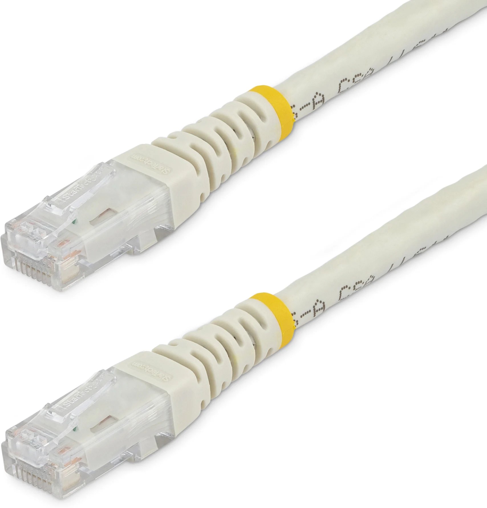 Imagen 0 de Cable de Red StarTech Cat6 con Patch Moldeado 91cm 3ft BLANCO