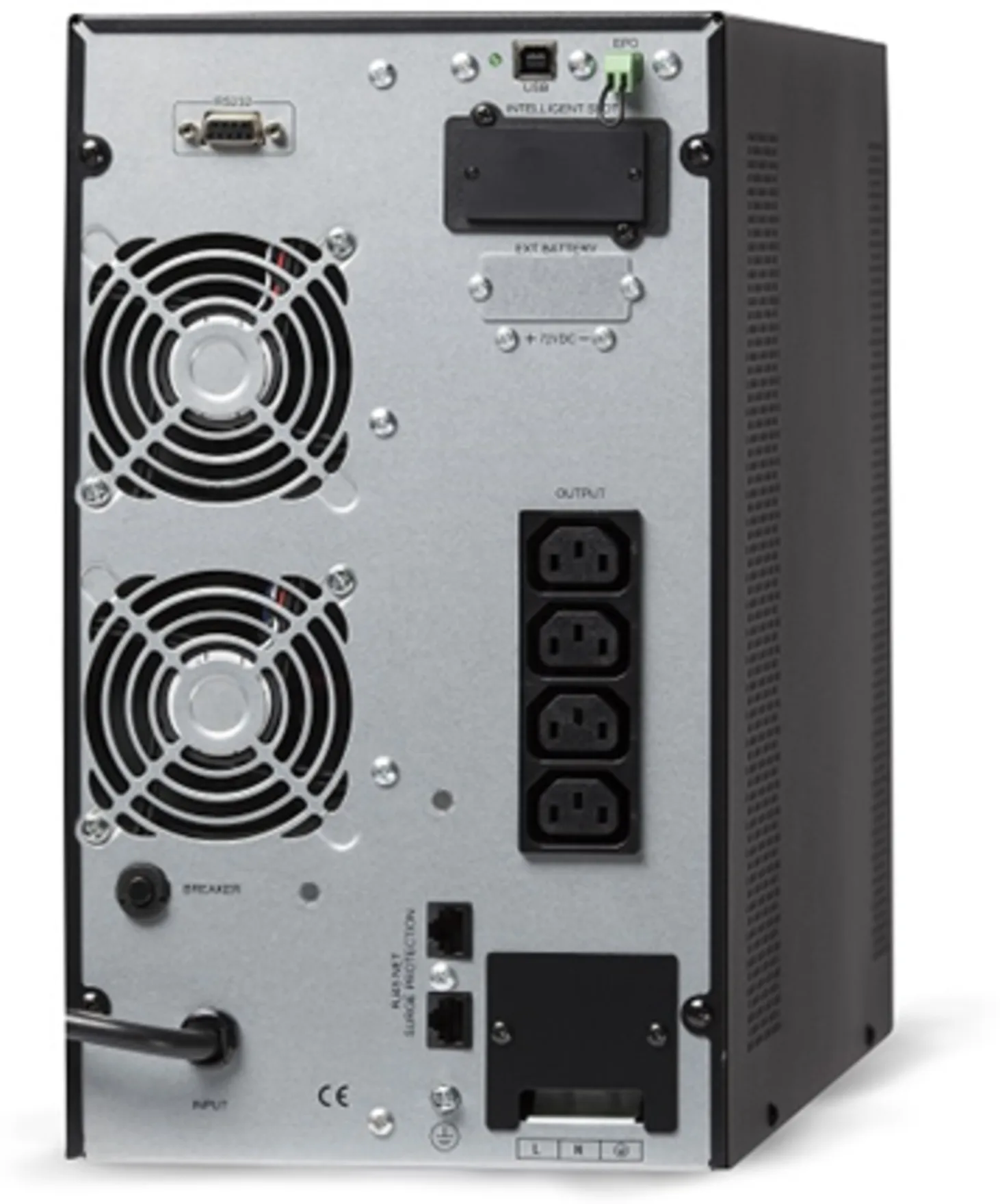 Imagen 1 de UPS EnerSafe Online ESOL T-E de 1kva Monofásica 1000VA/900W Tipo Torre