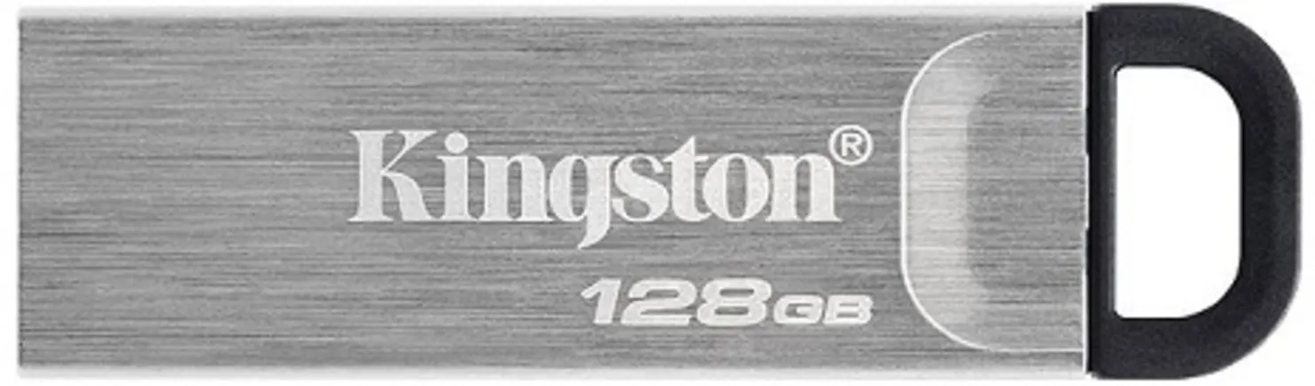 Imagen 2 de Pendrive 128GB Kingston DataTraveler Kyson USB 3.2 Gen1 Esc60MBs Lec200MBs Plata