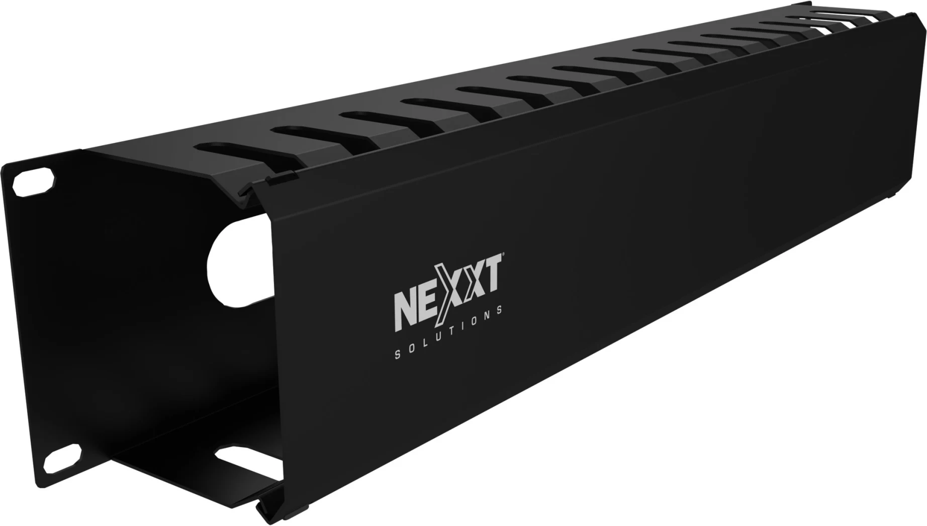Imagen 16 de Organizador de Cables Nexxt Solutions NPM-DH2UB, Horizontal 2U, 19", Negro