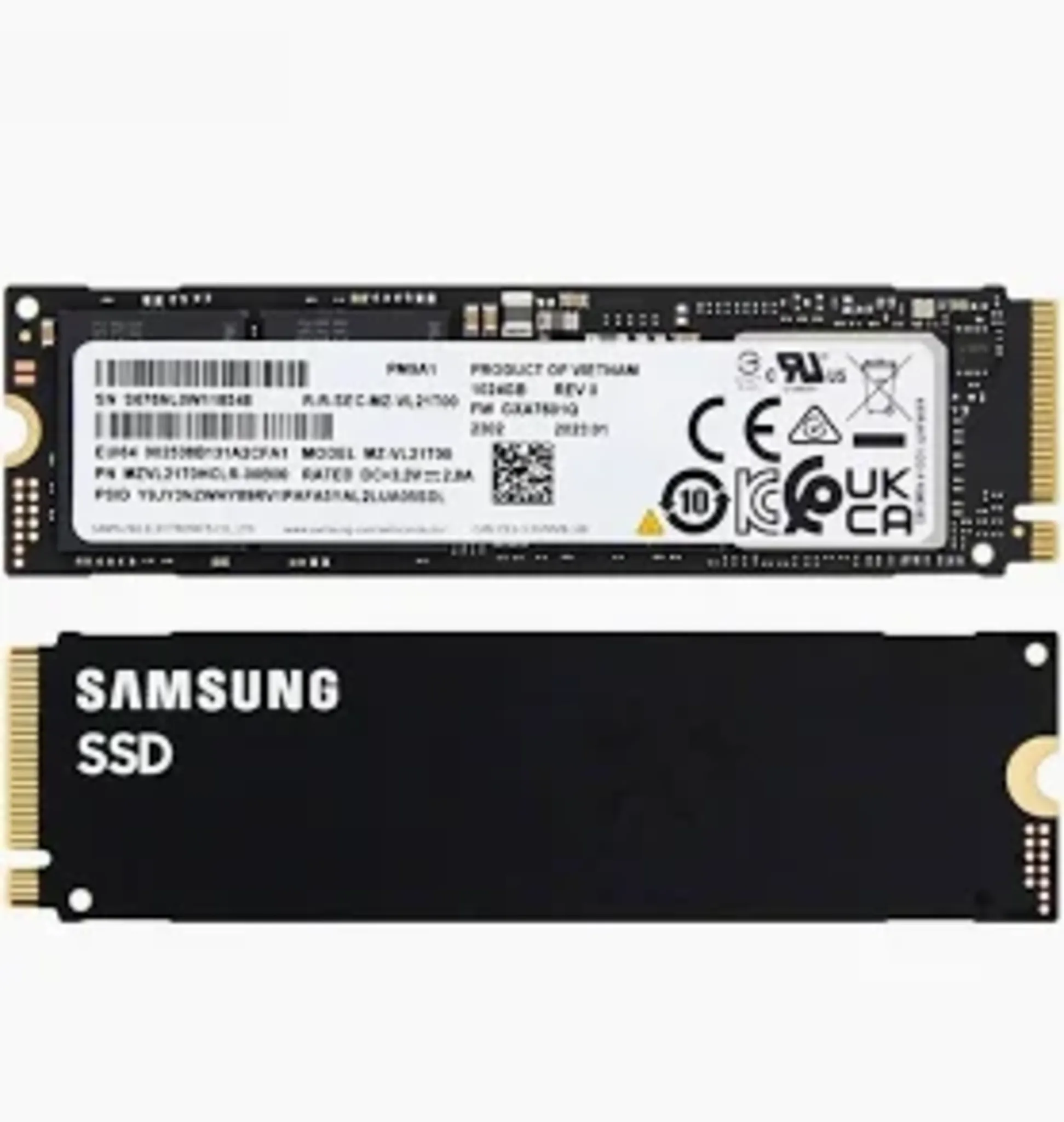 Imagen 0 de Unidad SSD Samsung PM9C1 512GB M.2 22*80 PCIeG4x4 NVMe Lec4950MB/s Esc2500MB/s (Reacondicionado)