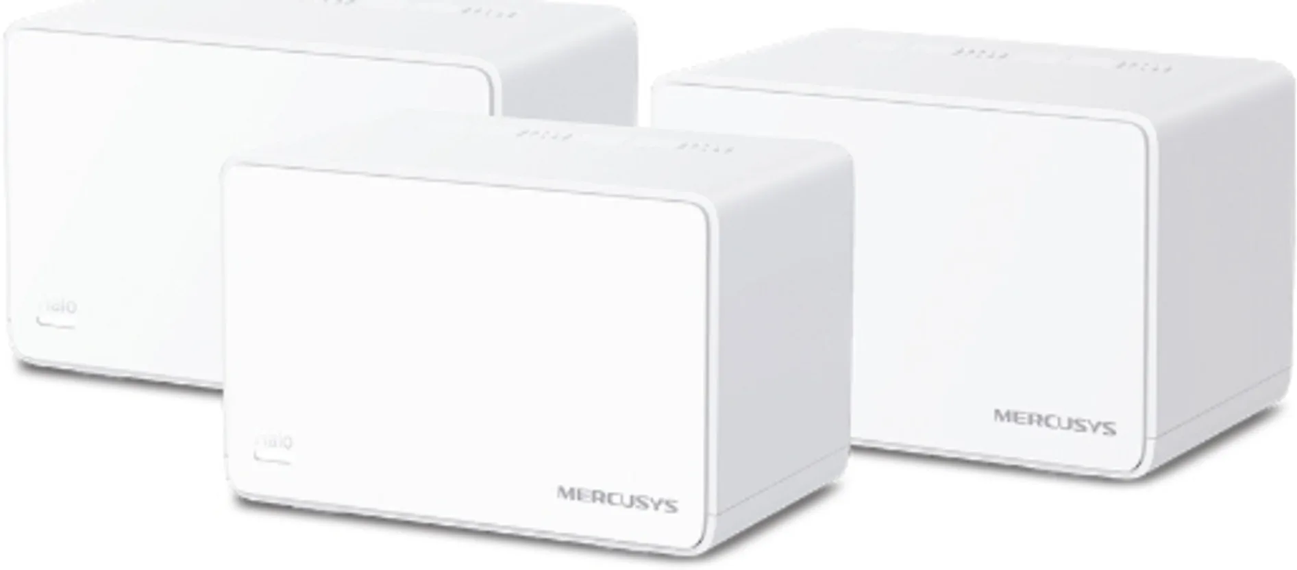 Imagen 0 de Pack 3 Sistema WiFi Mesh Mercusys Halo H80XcAX3000, WiFi 6, 650m² MU-MIMO WPA3