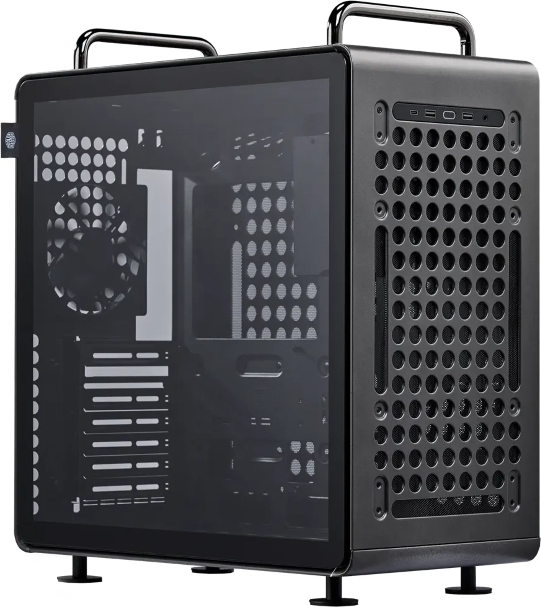 Imagen 0 de Gabinete Cooler Master QUBE 540 Sturdust Iron Incl 1 Vent 120mm s/FTE ATX 40.64L