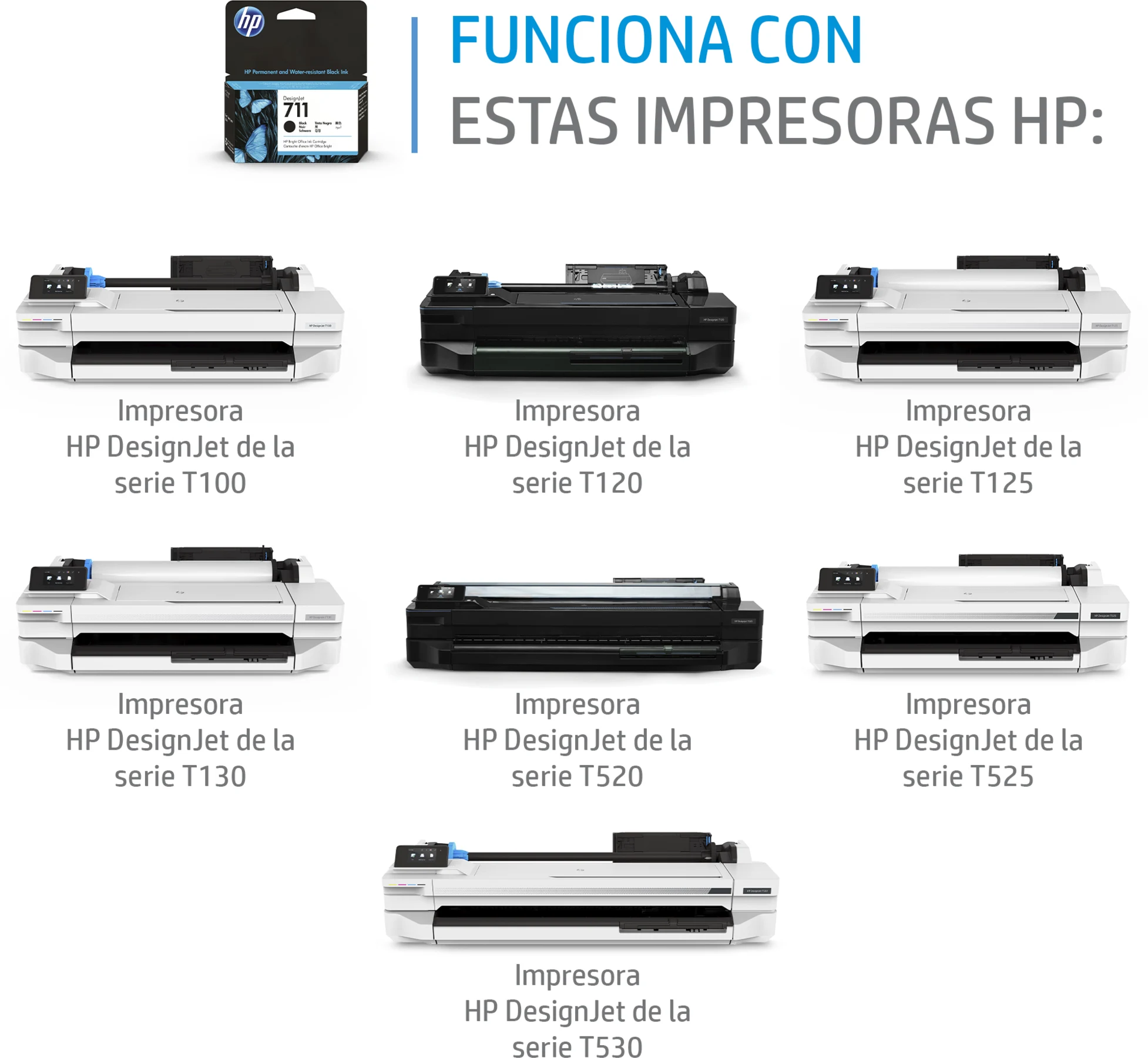 Imagen 1 de Kit de Reemplazo de Cabezal de Impresion HP 711 Designjet (C1Q10A)