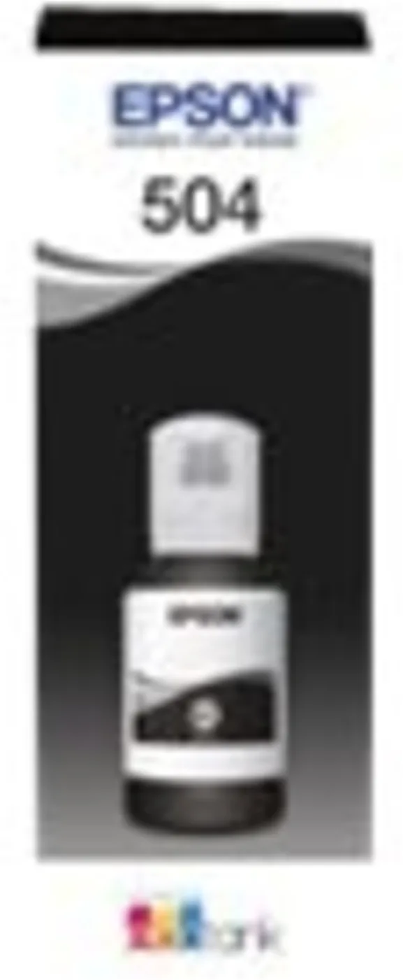 Imagen 1 de Botella de Tinta Epson T504 Negro C13T03N12A L4150 L4160 L6161 L6171 L6191