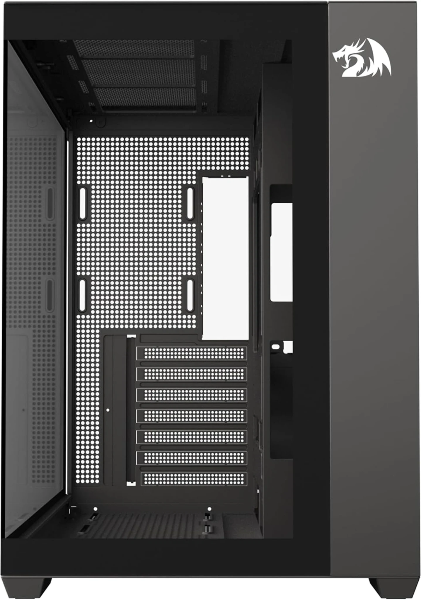 Imagen 3 de Gabinete Gamer Redragon GC-623, Mini Torre ATX Vidrio templado Negro