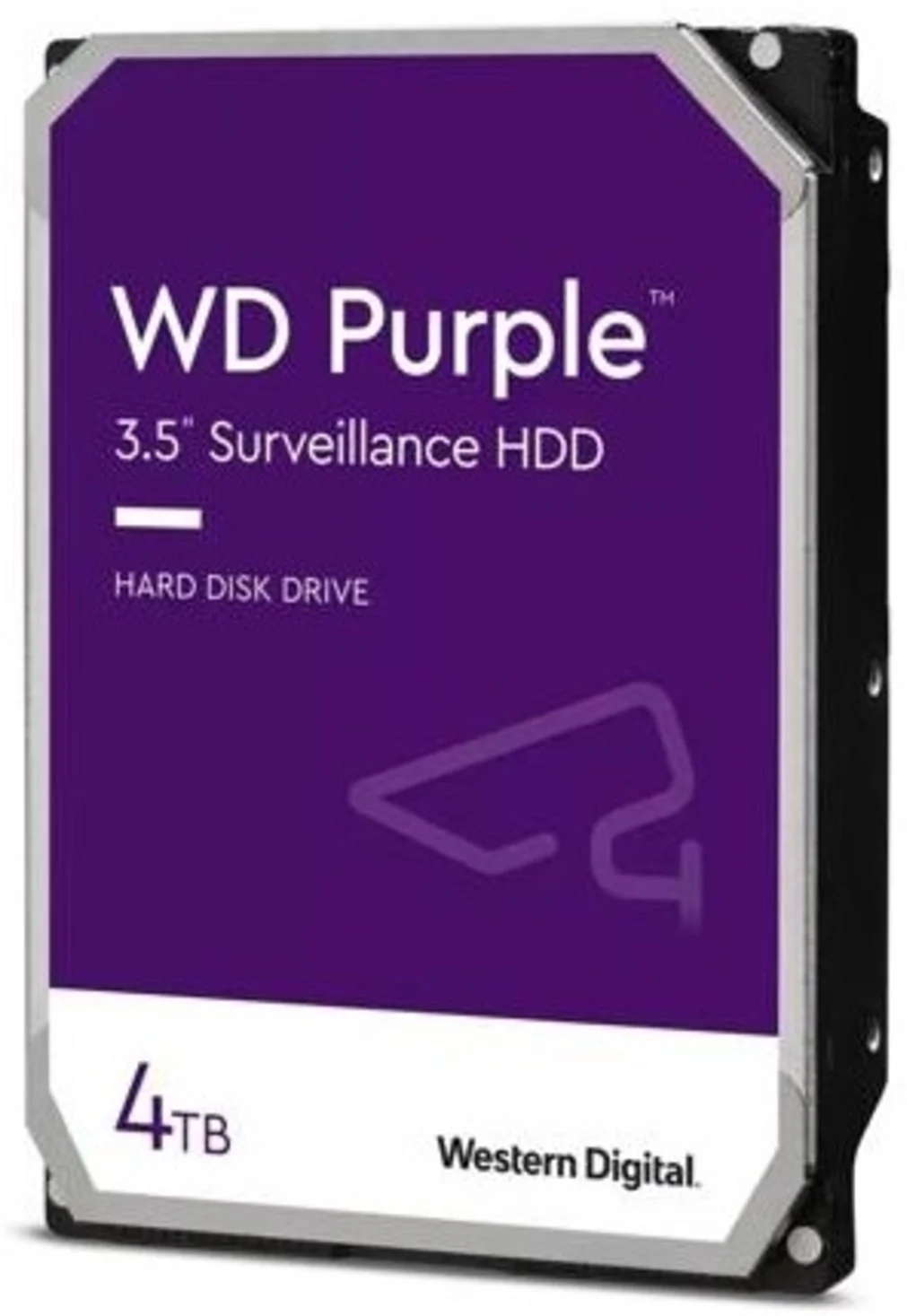 Imagen 0 de Disco Duro Western Digital Purple 4TB 3.5" 5400RPM SATAIII 256MB