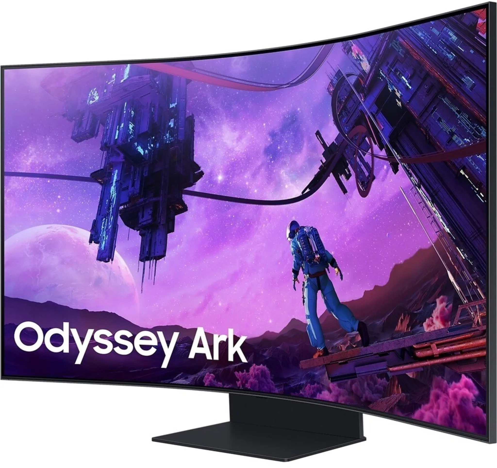 Imagen 0 de Monitor Gamer Curvo Samsung Odyssey ARK UHD 55" 3840x2160 VA 4*HDMI USB BT 165Hz
