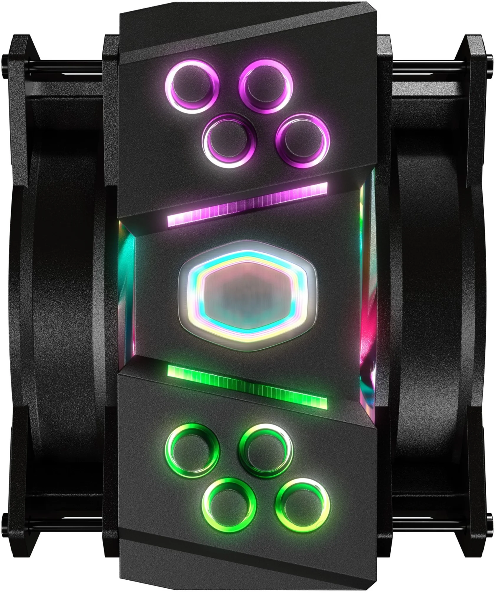 Imagen 5 de Disipador CPU Cooler Master MasterAir MA410M RGB, LGA 1151, AMD AM4