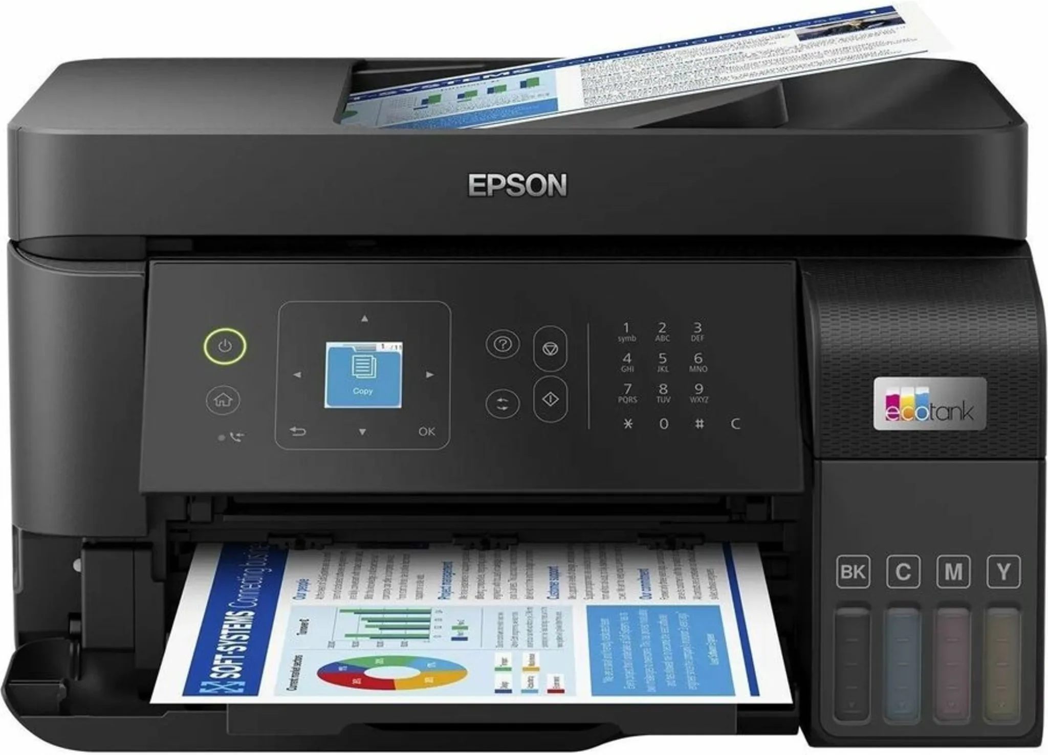 Imagen 0 de Impresora Multifunción Epson EcoTank L5590 Inyec Tinta Color ADF A4 WiFi LAN USB
