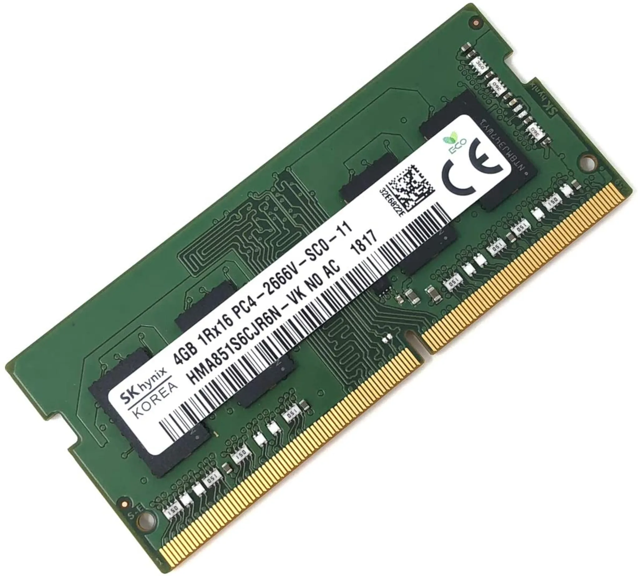 Imagen 0 de Memoria RAM 8GB DDR4 3200MHz SO-DIMM CL22 Non-ECC 1.2v 260p - HYNIX