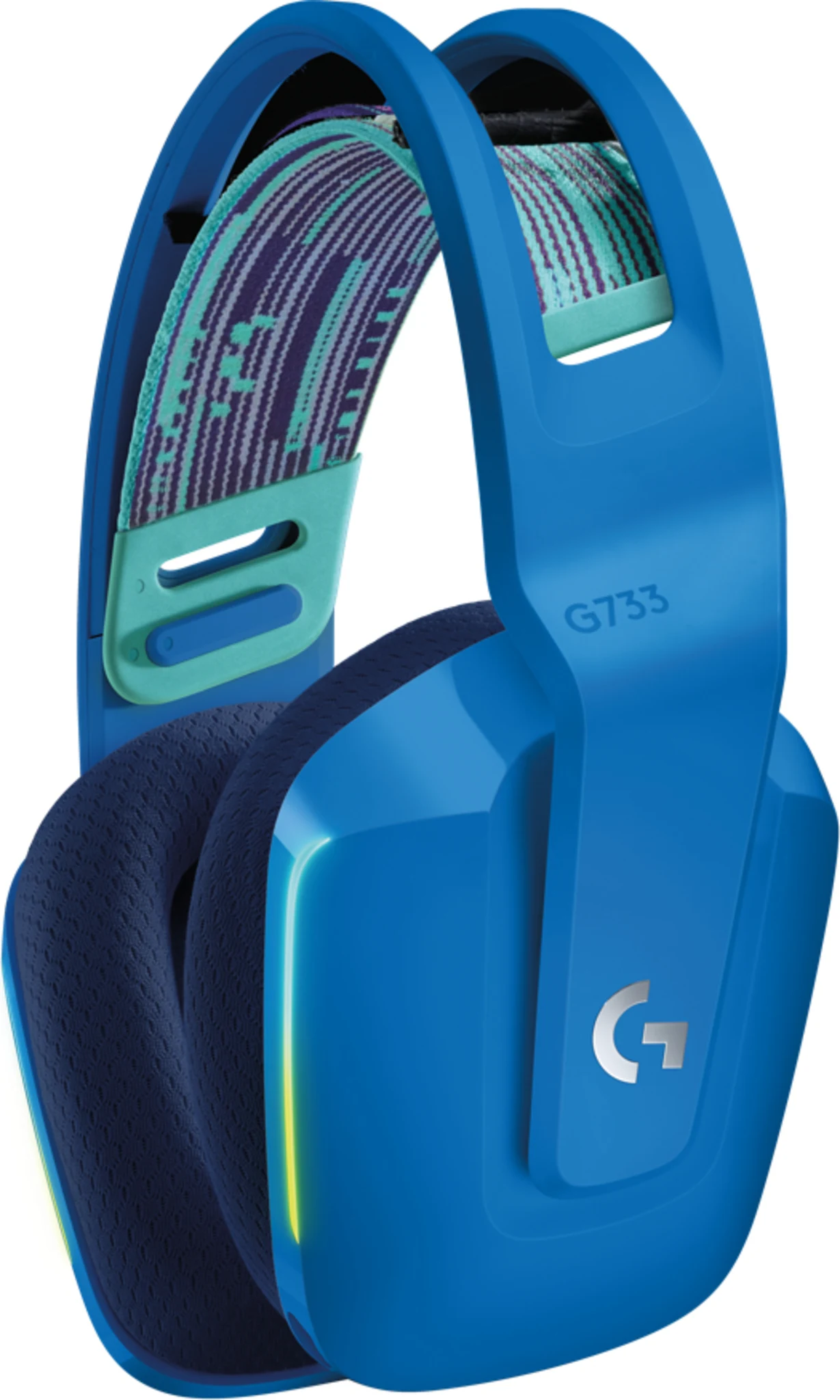 Imagen 1 de Logitech G733 LIGHTSPEED Wireless RGB Gaming Headset BLUE