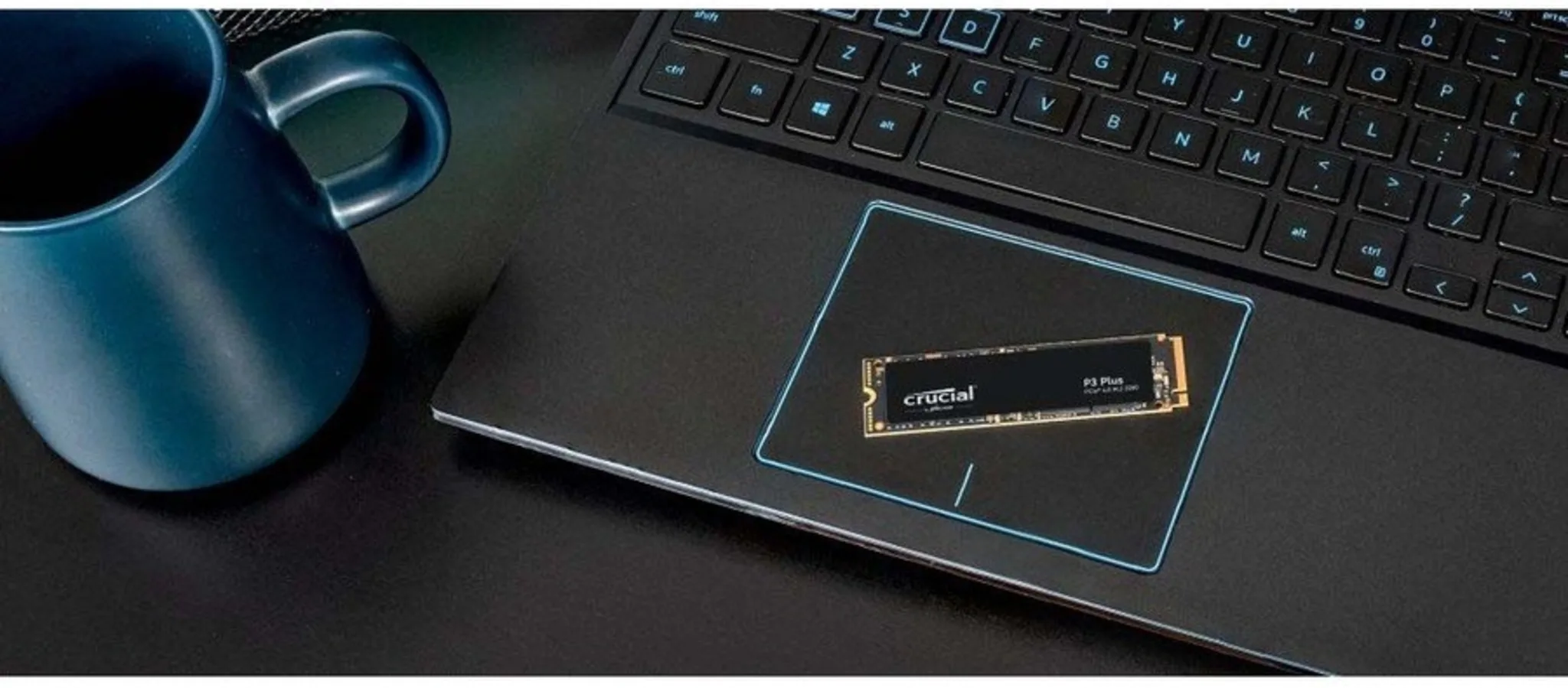 Imagen 3 de Unidad SSD Crucial P3 Plus 1TB M.2 22*80 PCIe4.0 x4 Lec5000MB/s Esc3600MB/s