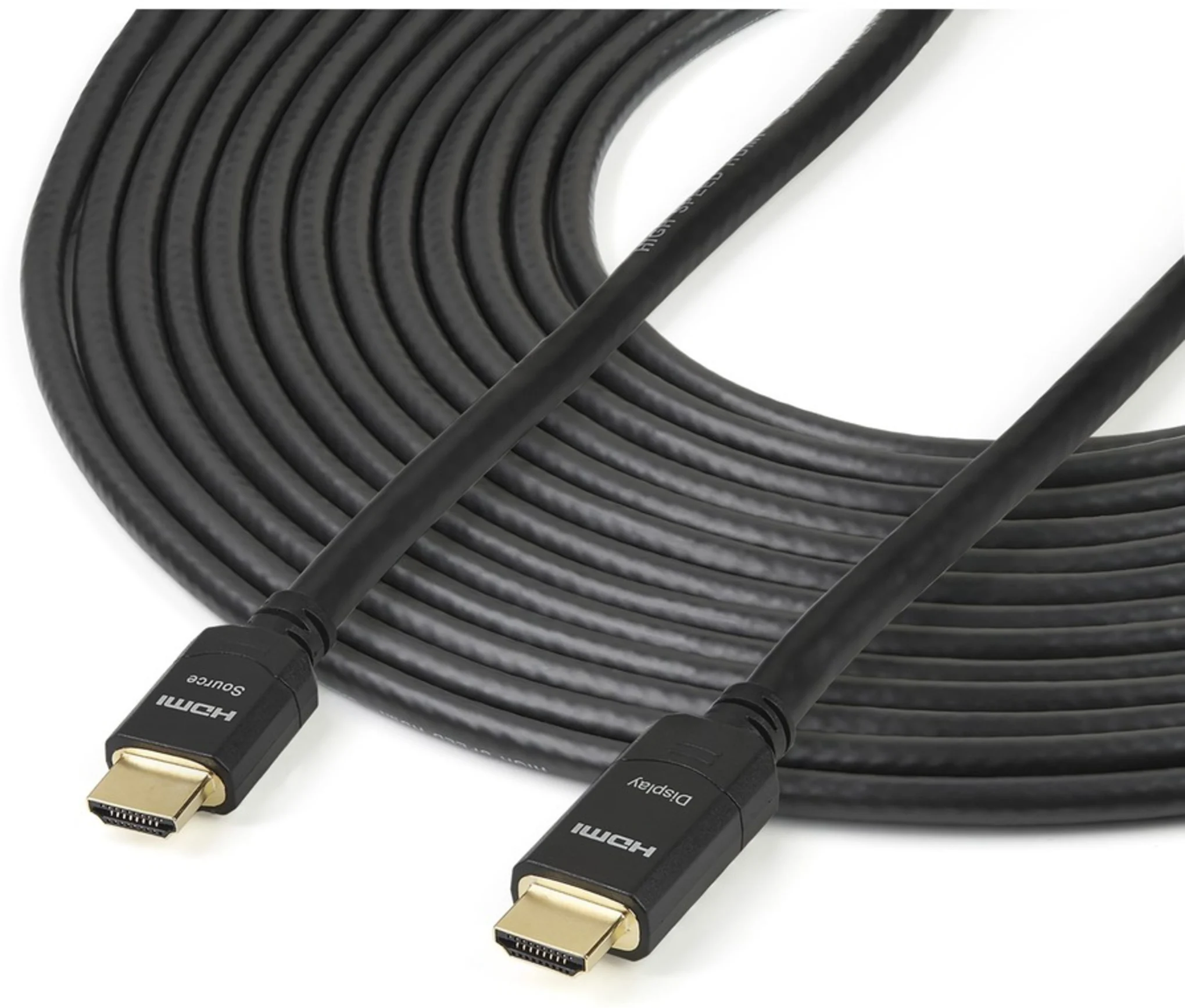 Imagen 1 de Cable HDMI M/M Alta Velocidad activo 20Mt CL2 28AWG UltraHD 4Kx2K Instalac Pared