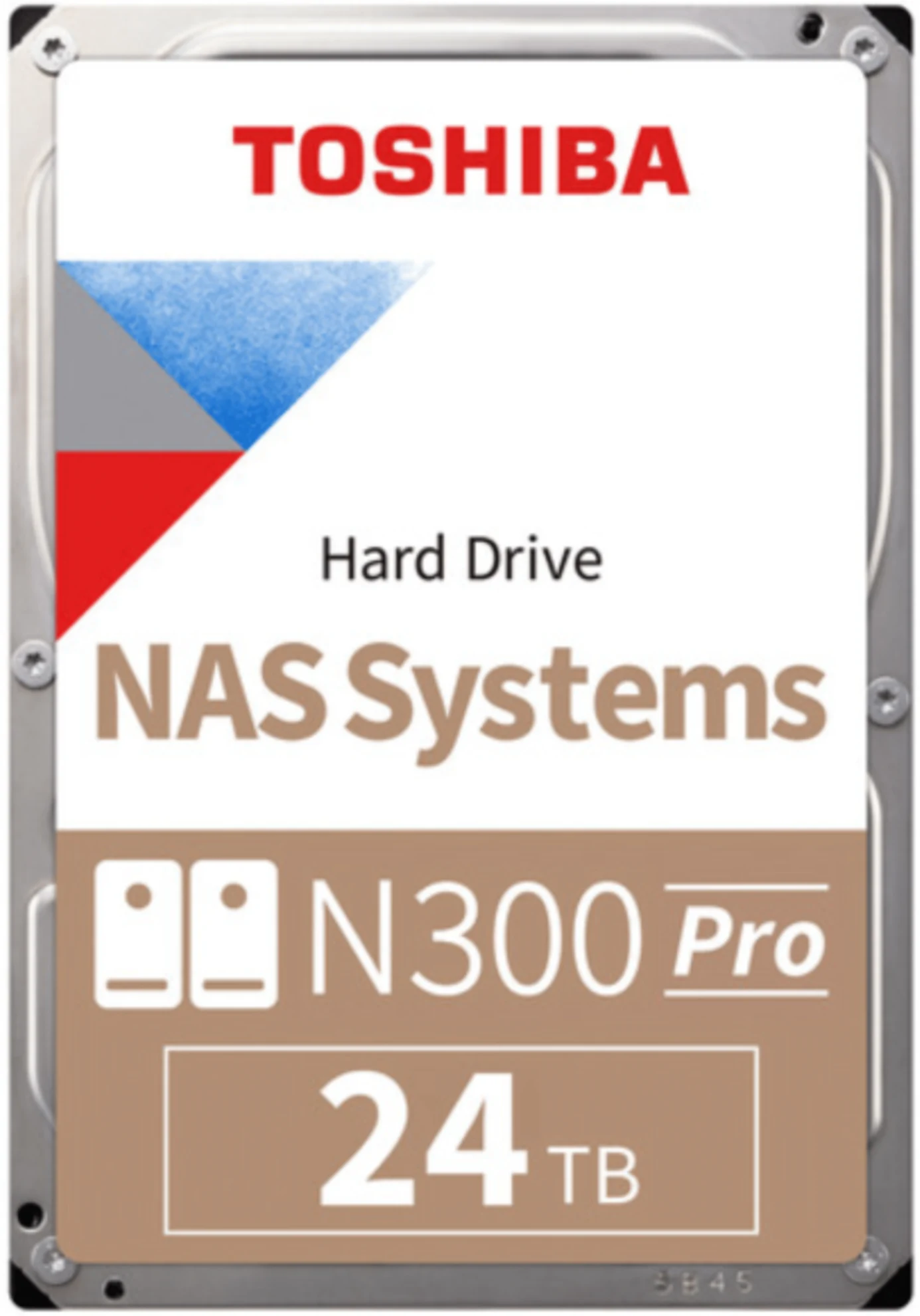 Imagen 0 de Disco Duro Toshiba N300 Pro 24TB 3.5" 7200RPM SATAIII 6Gb/s 512MB para NAS
