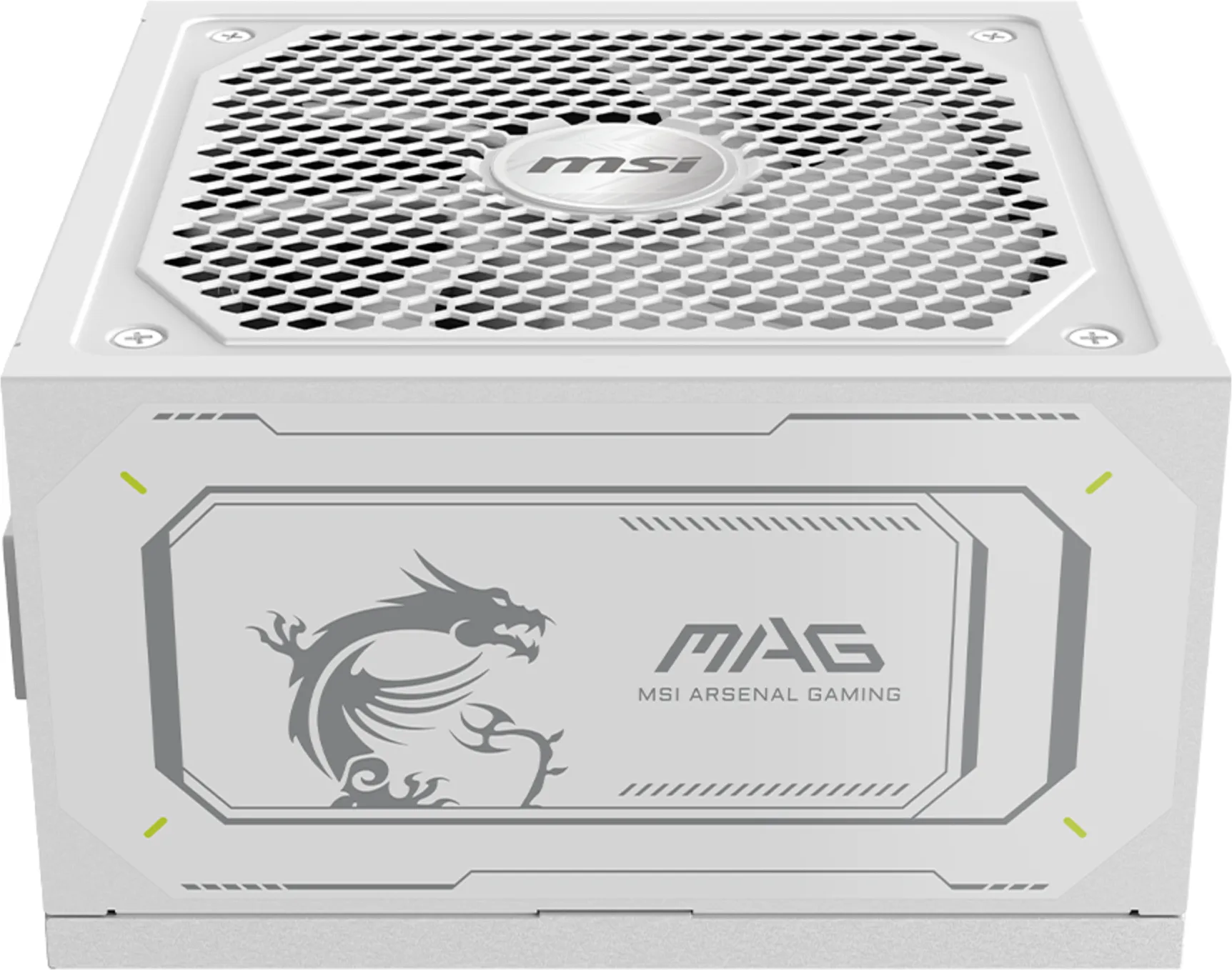 Imagen 10 de Fuente de Poder MSI MAG A1000GLS PCIE5 1000W Full Mod 80 Plus Gold ATX Blanco