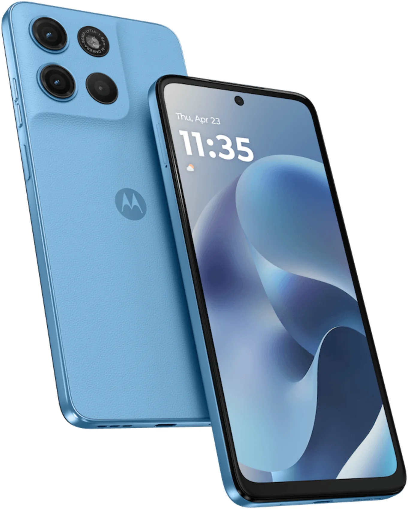 Imagen 0 de Motorola Moto G17 - Smartphone - Android - Alaskan Blue - Touch - PBBJ0060CL