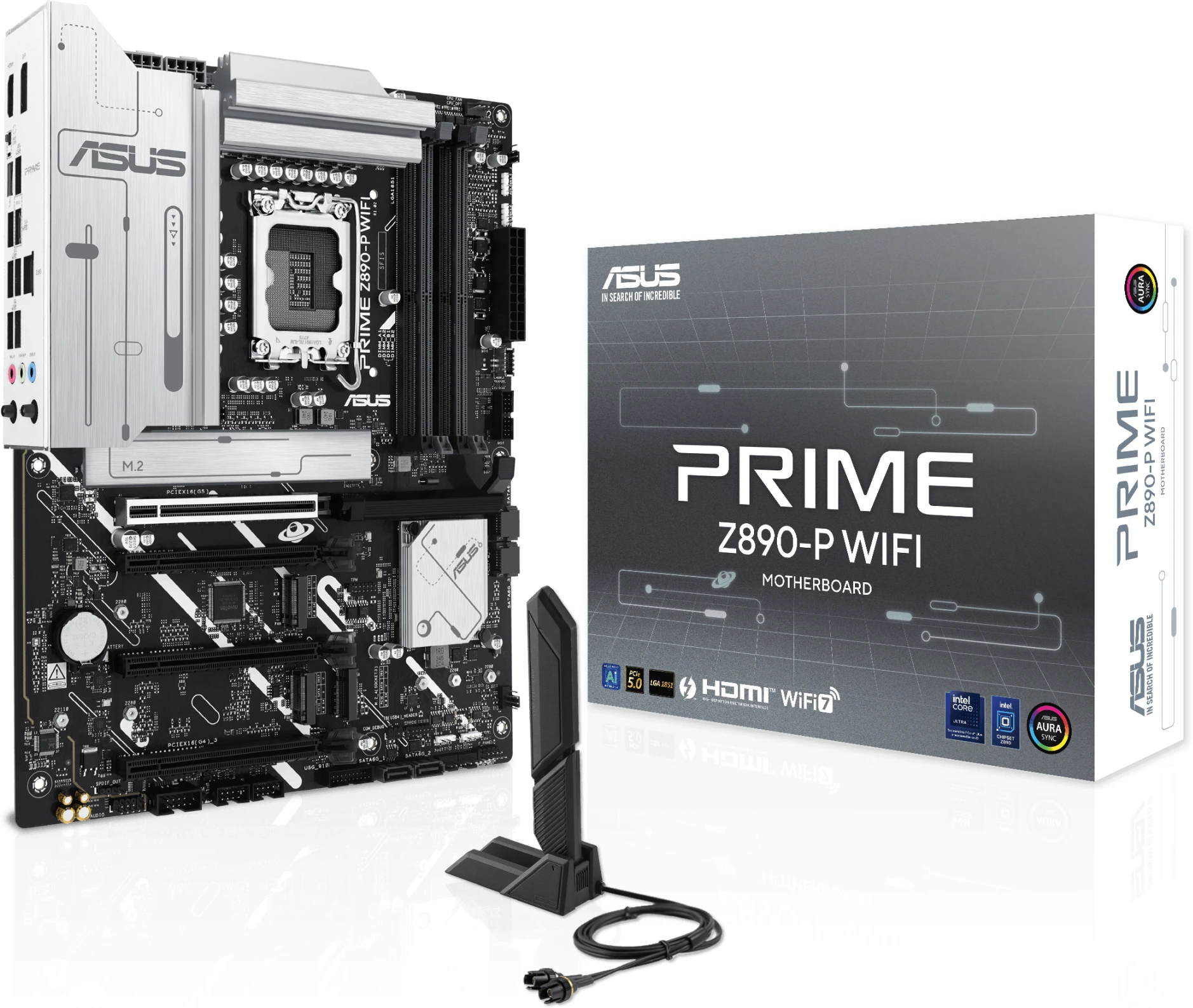Imagen 11 de Tarjeta Madre Asus PRIME Z890-P WIFI LGA1851 4*DDR5 4*M.2 DP HDMI ThB USB-C