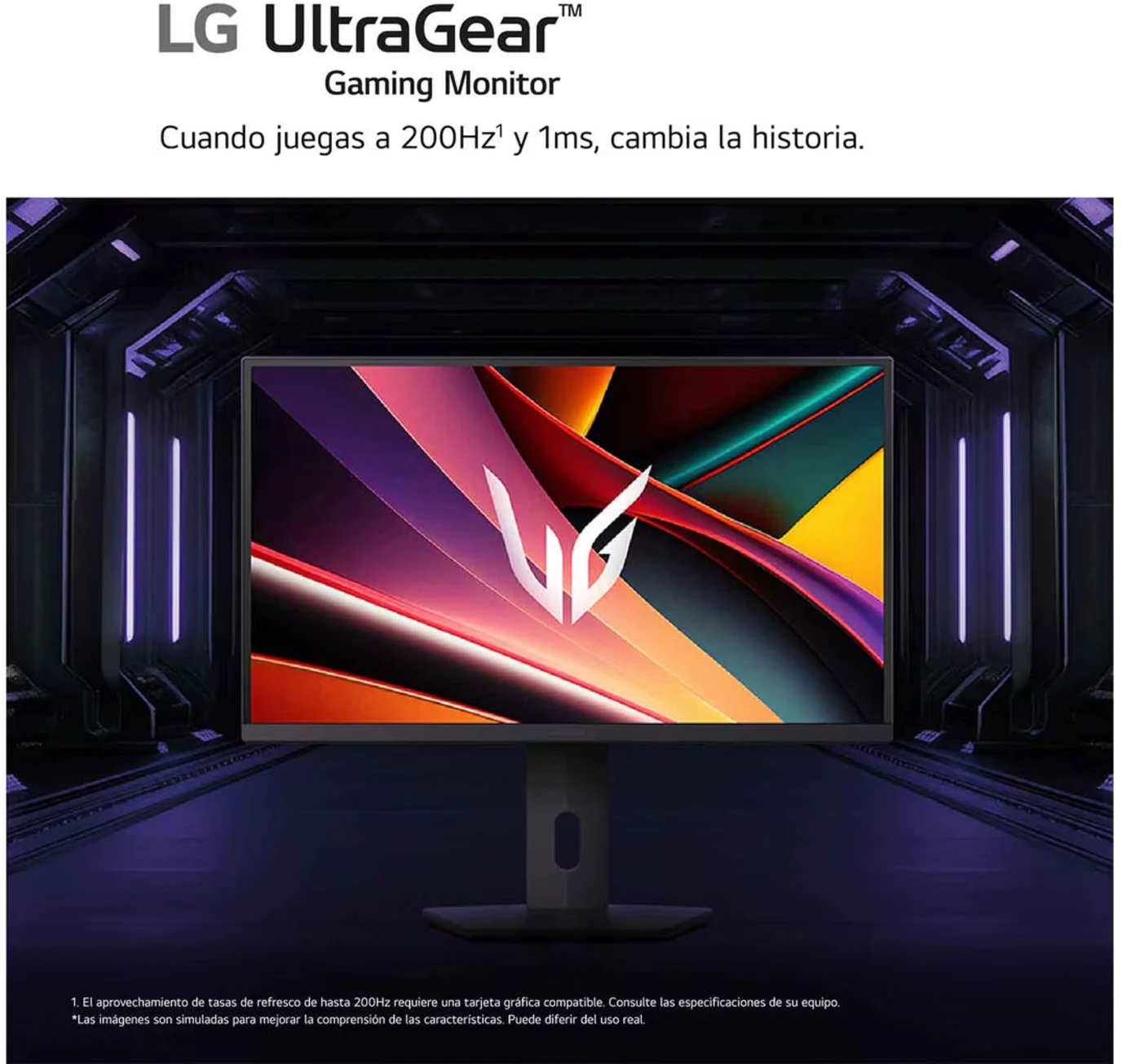 Imagen 1 de Monitror Gamer LG UltraGear 27G610A-B 27"IPS QHD 2560*1440  HDMI DP 200Hz 1msGTG