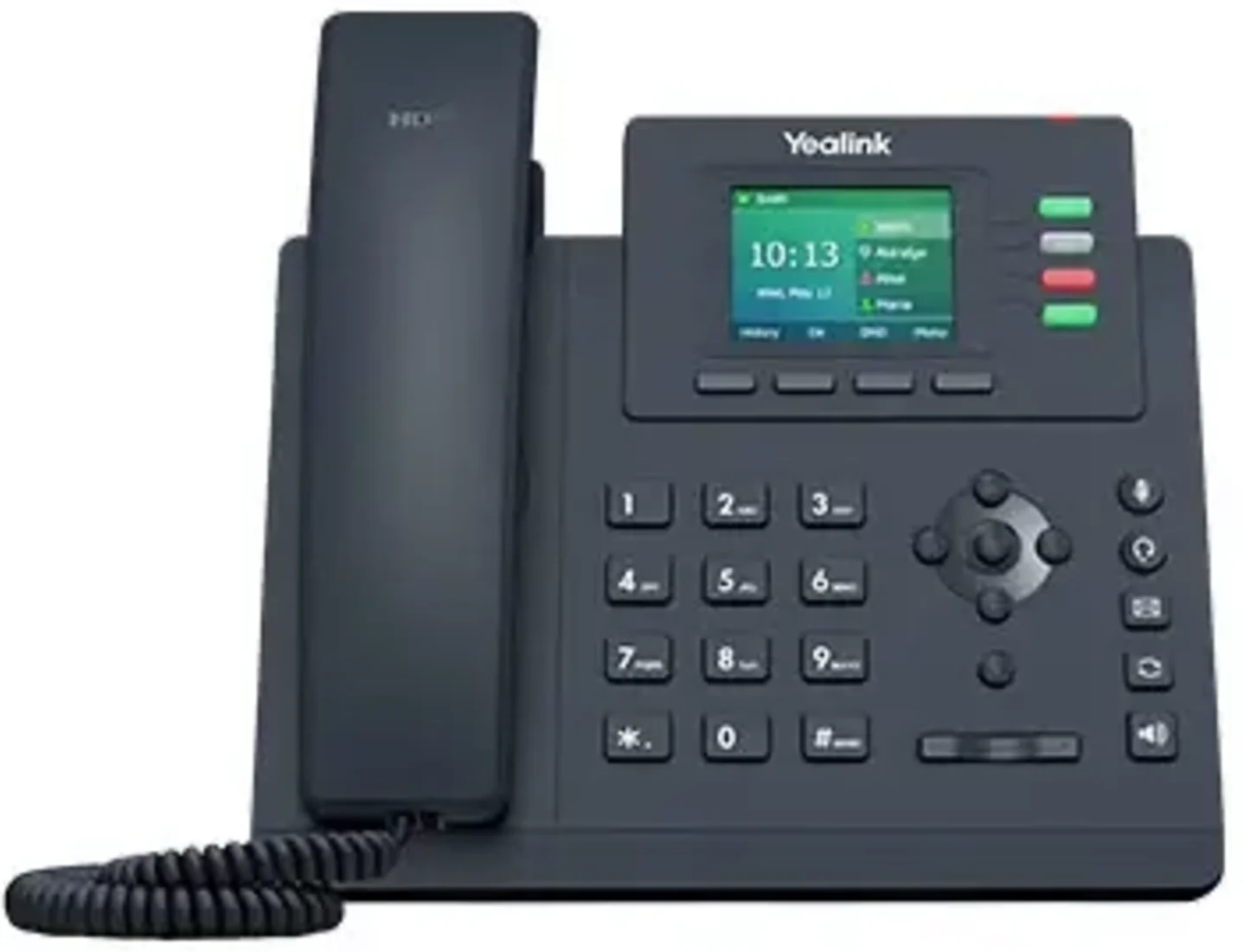 Imagen 2 de Téléfono Yealink IP Básico con 4 líneas SIP-T33G LCD Color 2.4" Soporta PoE