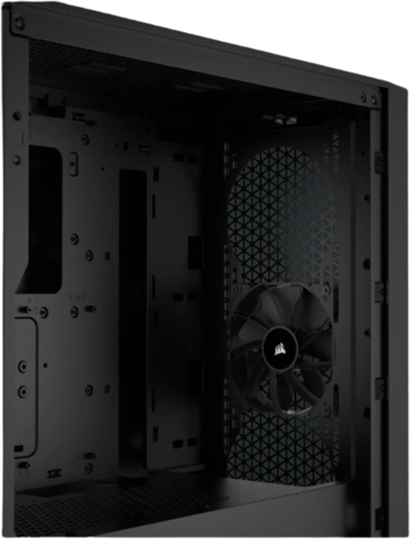 Imagen 2 de Gabinete Corsair 3000D AirFlow, Vidrio Templado 2*USB3.2 Aud/mic Black SinFuente