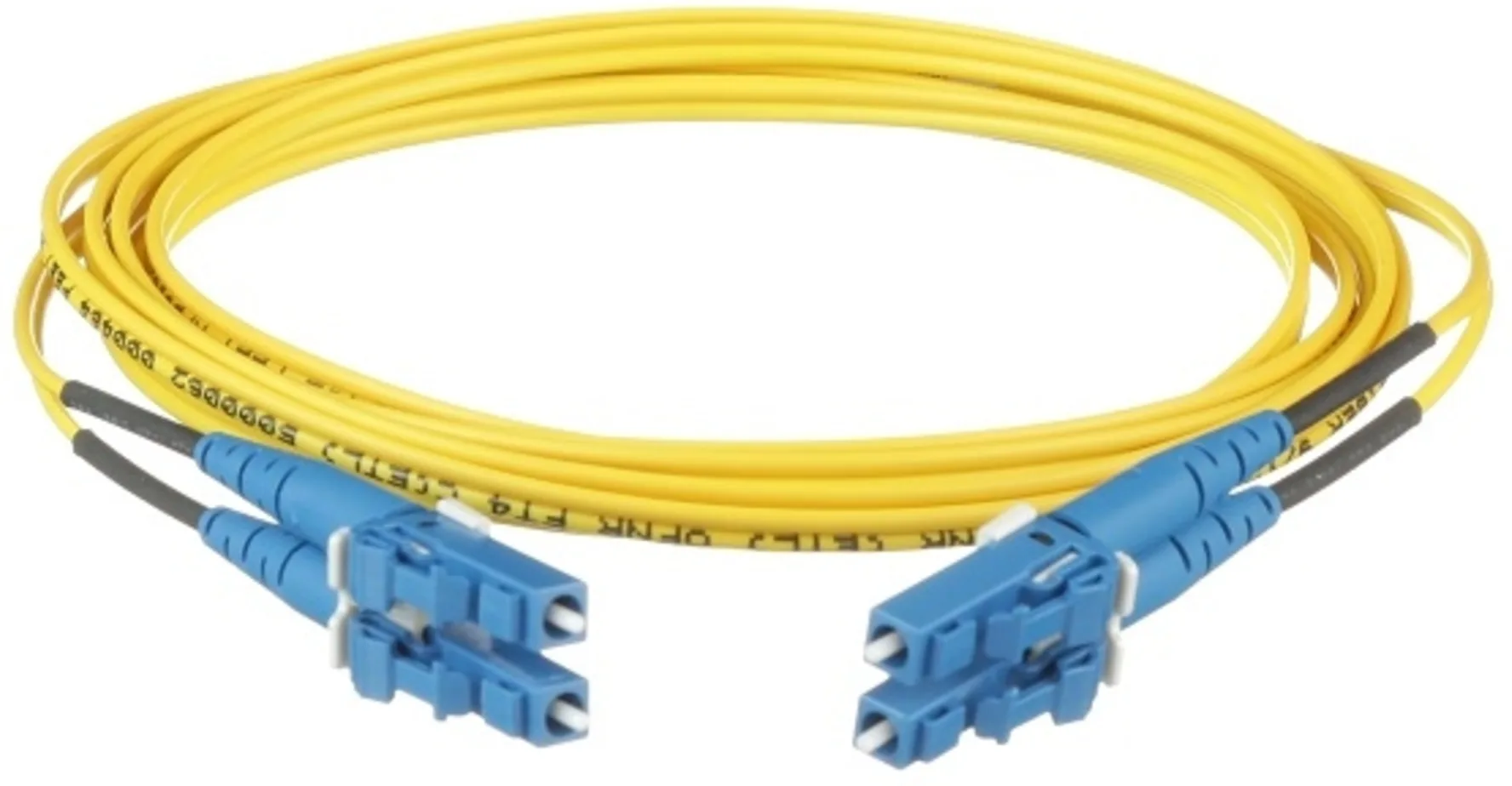 Imagen 0 de Cable de Fibra Óptica Panduit, Duplex LC de fibra OS1/OS2 1.6mm 2mts Amarillo