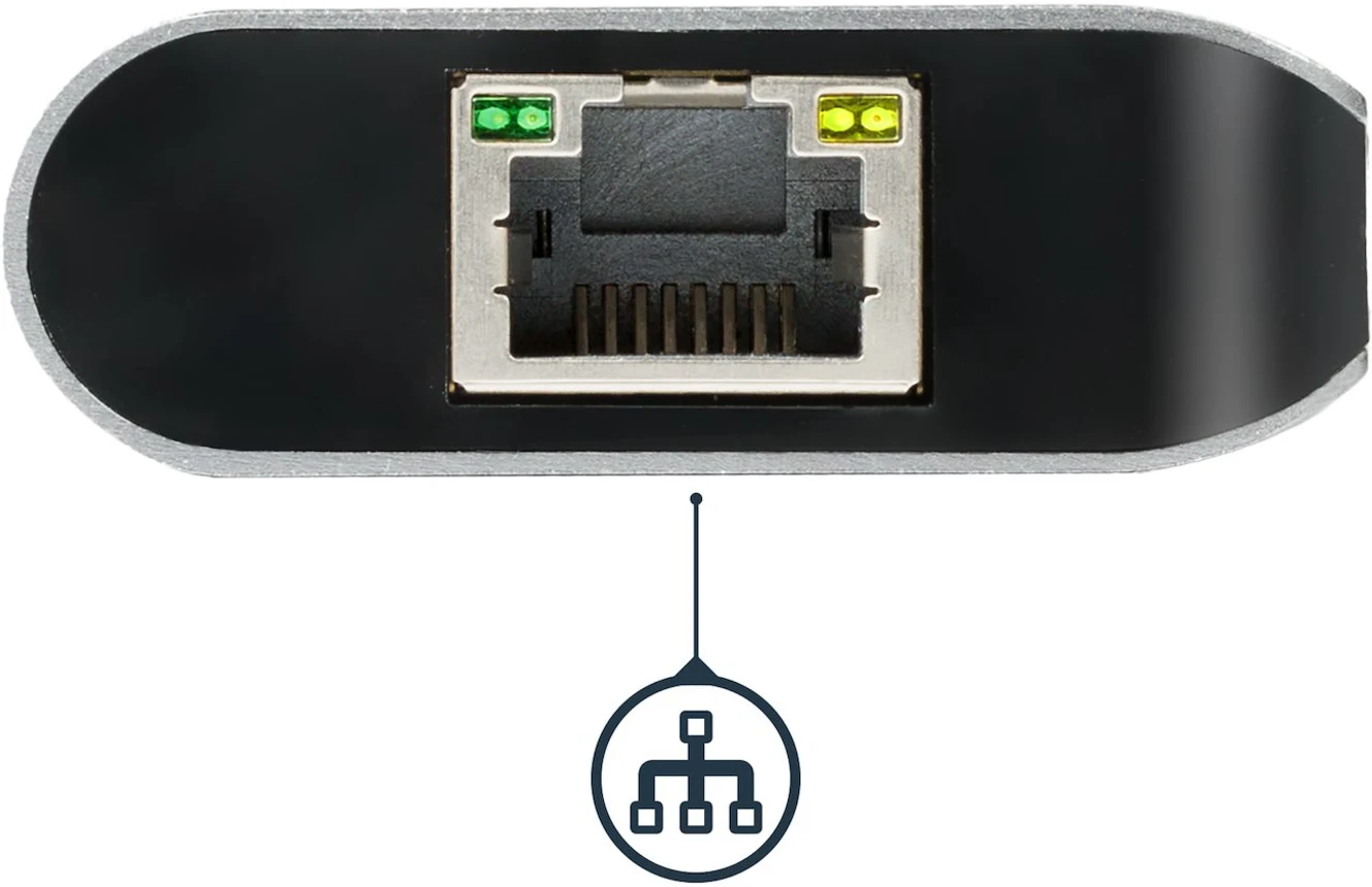 Imagen 4 de Docking Station StarTech Host USB-C, HDMI 4K LAN 2*USB 3.0 Thunderbolt Lector SD